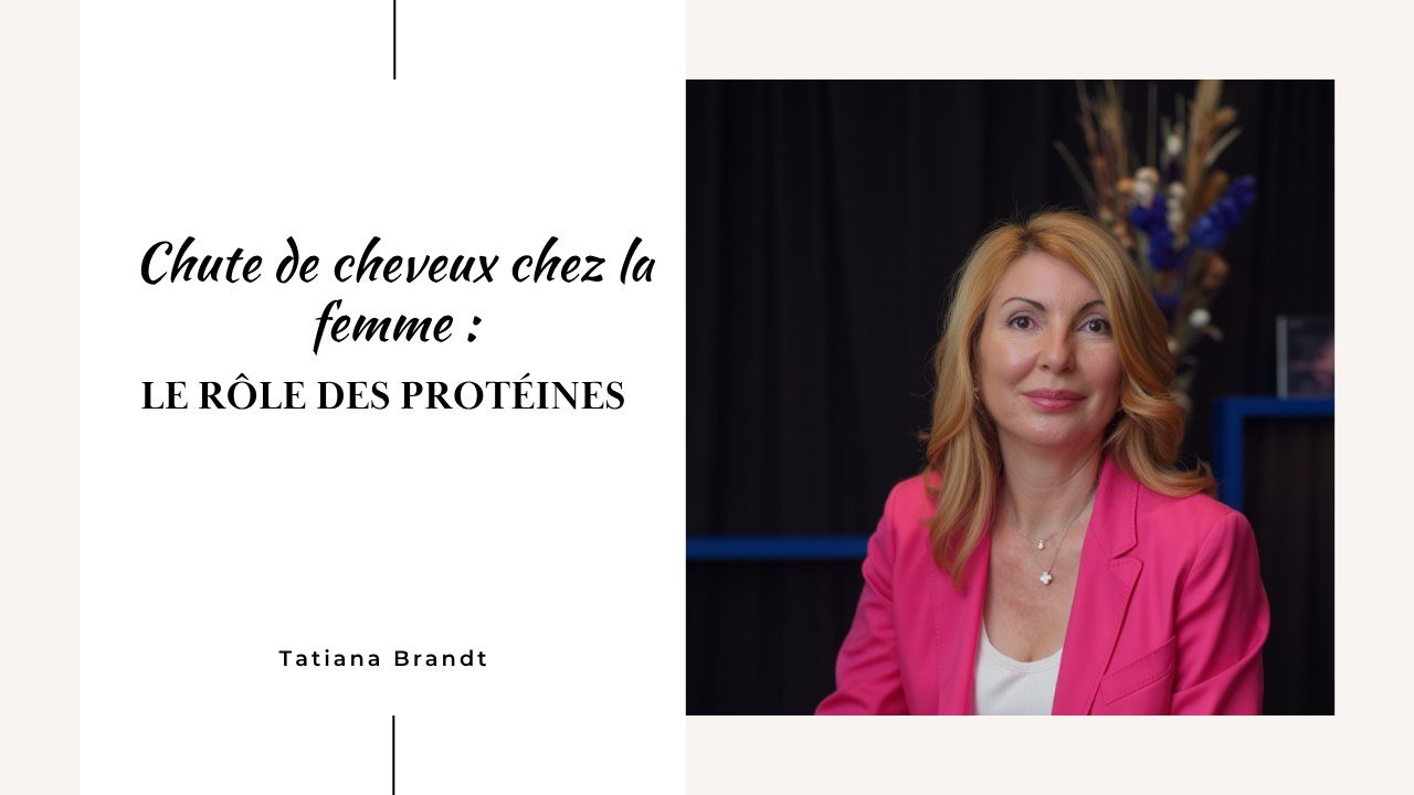 Chute de cheveux chez la femme : le rôle des protéines