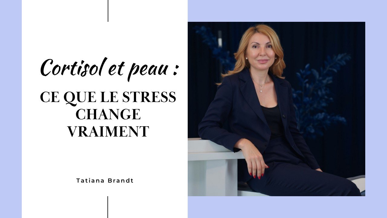 Cortisol et peau : ce que le stress change vraiment