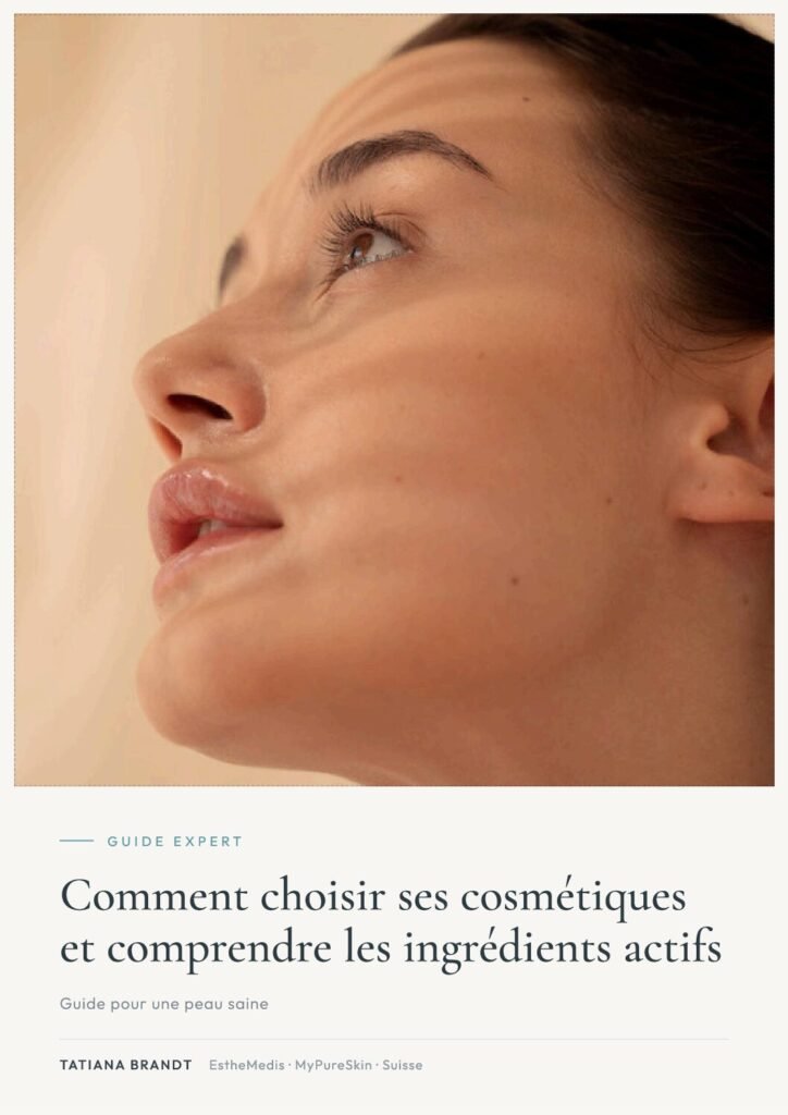 Couverture du guide « Comment choisir ses cosmétiques et comprendre les ingrédients actifs » de Tatiana Brandt