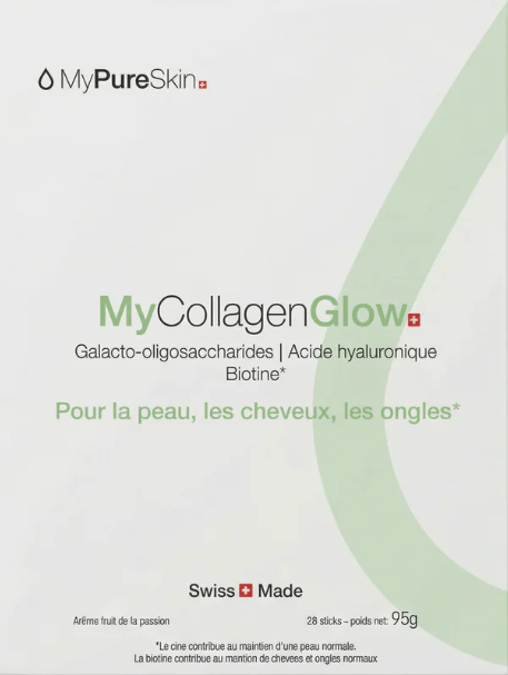 MyCollagenGlow, complément alimentaire de la marque suisse MyPureSkin