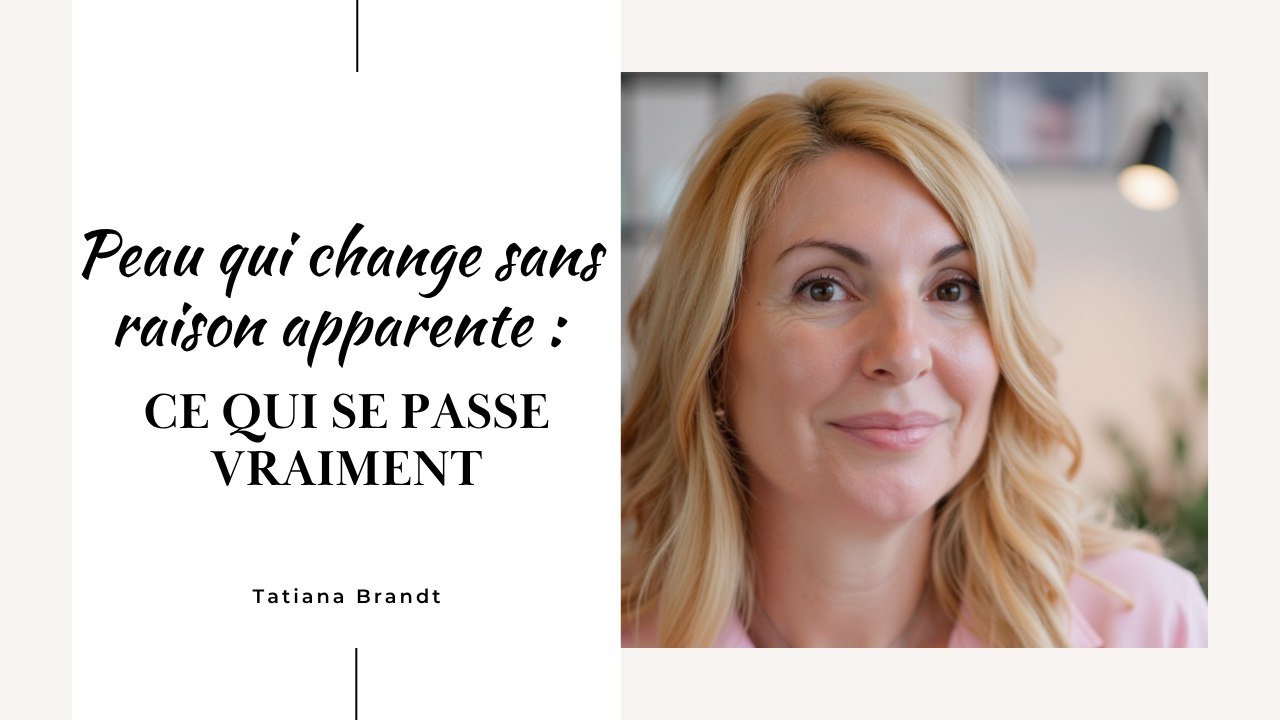 Peau qui change sans raison apparente : ce qui se passe vraiment