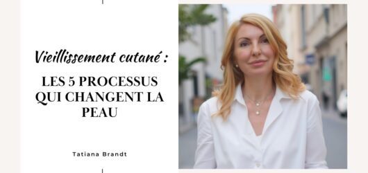 Vieillissement cutané : les 5 processus qui changent la peau